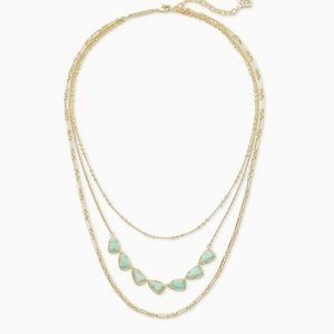 Kendra Scott Susanna Gold Multi Strand Necklace